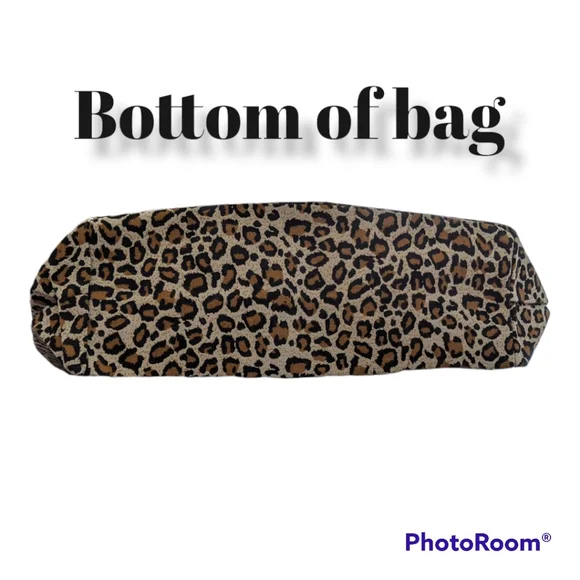 ⚡ LAST ONE⚡XL Leopard Print Shoulder Tote Bag - Picture 9 of 10